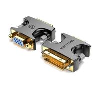 Adattatore Vention ECFB0 DVI (24+5) maschio a VGA femmina 1080P placcato oro