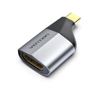 Adattatore Vention TCAH0 da USB tipo C a HDMI, maschio, 2.0, 3840x2160, ABS/alluminio, nero/grigio