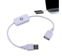 Adattatore ventola per PC, cavo adattatore ventola USB | Cavo di alimentazione della ventola portatile Cavo di collegamento, Cavo di collegamento dell'adattatore della ventola Compact Case con ON/OFF