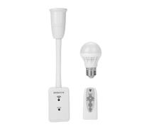Adattatore versatile per portalampada, adattatore per lampadine orientabili in tutte le direzioni per la massima flessibilitÃ , interruttore on/off