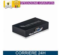 Adattatore VGA+Audio a HDMI 4K Scaler Video Converter Attivo