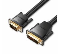 Adattatore VGA con DVI Vention EABBF Nero 1 m