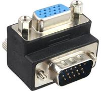 Adattatore VGA presa-spina 90 angolo 15 pin