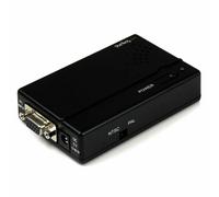 Adattatore VGA Startech VGA2VID Nero