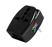 MULTIPRESA AKASHI ALT3PMSA - Adattatore Tipo D, 3 prese universali