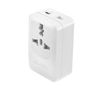 MULTIPRESA AKASHI ALT2PM15WUS - 15W, USB-C e USB 3A, ricarica rapida