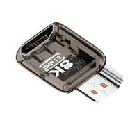 Adattatore Video - Connettore A Doppia Direzione 8K 60Hz | Connettore Estensore Audio per Laptop,Per Video Audio Proiettore Monitor Computer Portatile TV HDTV Desktop Casa E Ufficio