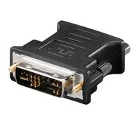 Adattatore Video DVI-A Maschio a VGA Femmina Nero Plug and Play - Manhattan IADAP DVI-8600