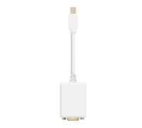 Adattatore video NANOCABLE 10.16.0202-W Mini DisplayPort a SVGA 0,15 m Bianco