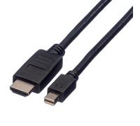 Adattatore video ROLINE 11.04.5792 Mini DisplayPort HDMI 3 m Nero
