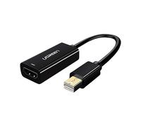 ADATTATORE VIDEO UGREEN MD112, da miniDisplayPort a HDMI, 0,25 m, Plastica di alta qualità, Nerocolo