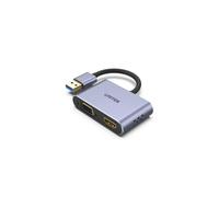 Adattatore video USB-A a HDMI + VGA Unitek V1304A 0,15 m