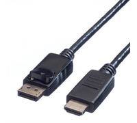 Adattatore video VALUE 11.99.5783 DisplayPort HDMI 4,5 m Nero