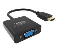 Hikvision Cavo e adattatore video TC-HDMIVGA/BL 0,23 m HDMI tipo A (Standard) VGA (D-Sub) Nero