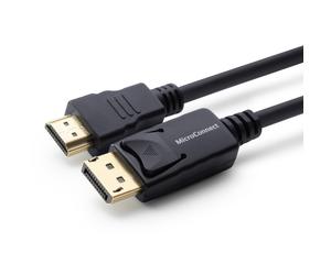 Adattatore videocable Microconnect MC-DP-HDMI-1000 10 m DisplayPort Nero (MC-DP-HDMI-1000)