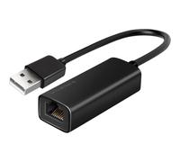 Adattatore Vivanco LAN/USB-A 0,10m nero