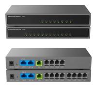 Adattatore VoIP Grandstream HT841 con 4 porte FXS, codec G.711/G.729A, sicurezza AES