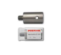 Adattatore WERHE® per trivelle di terra fino a 1/2-20UNF pollici - per l'uso su trivelle di terra a benzina e trivelle elettriche - da utilizzare in tutti i mandrini con filettatura esterna 1/2 20UNF