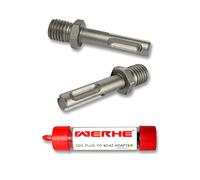 Adattatore WERHE SDS Plus a M14, Acciaio