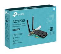 ADATTATORE WI-FI PCIE TP-LINK Archer T4E AC1200 PCI Express Dual Band, antenne esterne, Beamforming