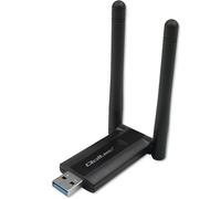 Adattatore Wi-Fi USB DUAL wireless veloce Qoltec 2 x 2dBi | Standard AC | USB 3.