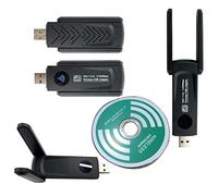 Adattatore WiFi Dual Band da 1200 M, Interfaccia USB 3.0, Scheda di Rete USB Plug and Play per PC Portatile, con Materiale in PVC e Metallo