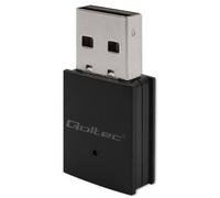 Adattatore WiFi mini ultraveloce wireless Qoltec | Standard AC | BT 4.0 | USB 2.