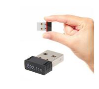 Adattatore WiFi Mini USB 2.0 da 150 Mbps per PC Windows, compatibile con PS5, DisplayPort e HDMI, prolunga da 3 metri.