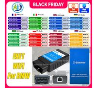 Adattatore WiFi OBD2 ENET per BMW ICOM Serie F/G Connettore di codifica Ethernet per BimmerCode,Bootmod3,xDelete,MHD ENET WIFI per BMW