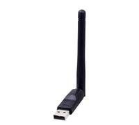 Adattatore WiFi portatile - Adattatore WiFi USB wireless per PC | Ricevitore WiFi con antenna, Adattatore WiFi USB a lungo raggio, Adattatore WiFi per computer desktop e computer portatile con