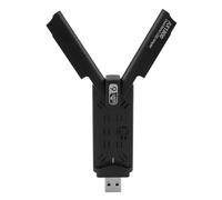 Adattatore WiFi USB, Adattatore di Rete Wireless USB 3.0 WiFi 6 Dual Band 2.4G 5G per PC Desktop Computer Portatile, Supporto per 10 11