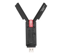 Adattatore WiFi USB, Adattatore USB 3.0 Dongle WiFi da 5400Mbps per PC Desktop Portatile, Adattatore di Rete Wireless Tri Band 2.4G 5G 6G per10 per11