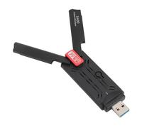 Adattatore WiFi USB per PC, Mini Adattatore di Rete Wireless USB 3.0 con Tri Band 574Mbps / 2.4G, 2402Mbps / 5G, 2402Mbps, per PC Desktop Portatile 10, 11