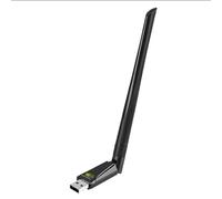 Adattatore WiFi USB, scheda di rete wireless dual-band da 650 Mbps con antenna ad alto guadagno 5dBi, Plug and Play, RTL8811CU