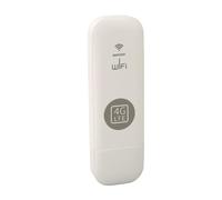 Adattatore WiFi USB Slot per Scheda Micro SIM 150 Mbps 10 Utenti Dongle di Crittografia WPA WPA2 per Europa Asia, Portatile e Leggero (WHITE)