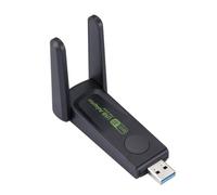 Adattatore WiFi USB wireless,Adattatore di rete wireless, Scheda di rete Internet per laptop a doppia banda, Adattatore da 600 Mbps, ricevitore di rete wireless Plug and Play per PC laptop desktop
