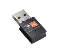 Adattatore WiFi USB Wireless da 600 Mbps, Ricevitore WiFi, Dongle WiFi per PC, Scheda di Rete Dual Band WiFi A 5 GHz per Computer Portatile.