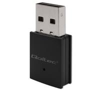 Adattatore WiFi wireless Qoltec Mini Standard N | BT 4.0 USB