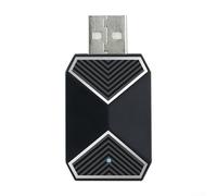 Adattatore wireless 2 in 1 per CARPLAY per Android Auto, AI Box Dongle con controllo vocale, convertitore cablato a wireless per veicoli e smartphone compatibili