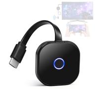 Adattatore Wireless 5G & 4K Ultra HD Miracast Dongle, Nessuna app necessaria, dongle per streaming e mirroring dello schermo per iPhone, iPad, Android, Windows, tablet, laptop, monitor TV