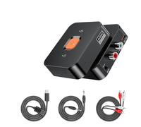 Adattatore wireless a bassa latenza, adattatore audio wireless per sistema audio in streaming musicale, per casa TV, riproduzione di musica, visione di film, giochi, attrezzature da palestra, riunioni