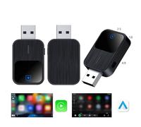Adattatore Wireless Alta Universalità per Carplay e per Android Uso Auto