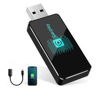 Adattatore wireless Android per auto, convertire Wired Android Auto in Wireless, Wireless Adattatore per vivavoce per auto, USB C/A super veloce e stabile (Ferroso for Carplay)