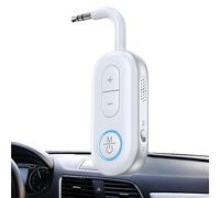 Adattatore wireless AUX 2 in 1 Portable Car Wireless Transmitter and Receiver, Auxiliary Input Adapter for Seamless Connection to Car and Home Stereo Systems, Enhance Your Audio Experience