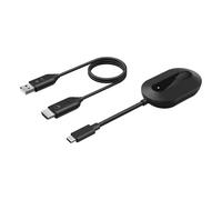 Belkin ConnectAir Adattatore HDMI Wireless, Trasmettitore e Ricevitore HDMI Plug-And-Play per Dispositivi USBC, Streaming HD 1080p/60Hz, Condivisione Schermo, Accessori da Viaggio, Non richiede WiFi