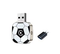 Adattatore Wireless Carplay 2in1 per Android AUTO Dongle USB AI Box Bluetooth5.0+WiFi CarPlay Cablato A Carplay Wireless B