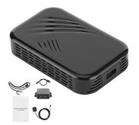 Adattatore wireless CarPlay, design mini USB per modelli di auto cablate di fabbrica (2017+), box di aggiornamento CarPlay dual-band ad alte