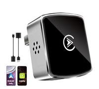 Adattatore Wireless CarPlay e Android Auto USB/Type-C iOS10+ Android11+ | Scocca in alluminio robusta, prestazioni ultra rapide senza ritardi e perfetta stabilità di connessione durante la guida