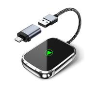 Adattatore wireless CarPlay per Apple iPhone, Android Auto Adapter, 2 in 1 Car Play Dongle
