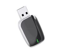 Adattatore Wireless CarPlay per Ford Kuga 2017 2018 2019 2020 2021 2022 2023 2024 2025, Mini USB Carplay Wireless Adapter, 2 in 1 Wireless Car Play per Android Auto Veloce e Stabile, Plug & Play